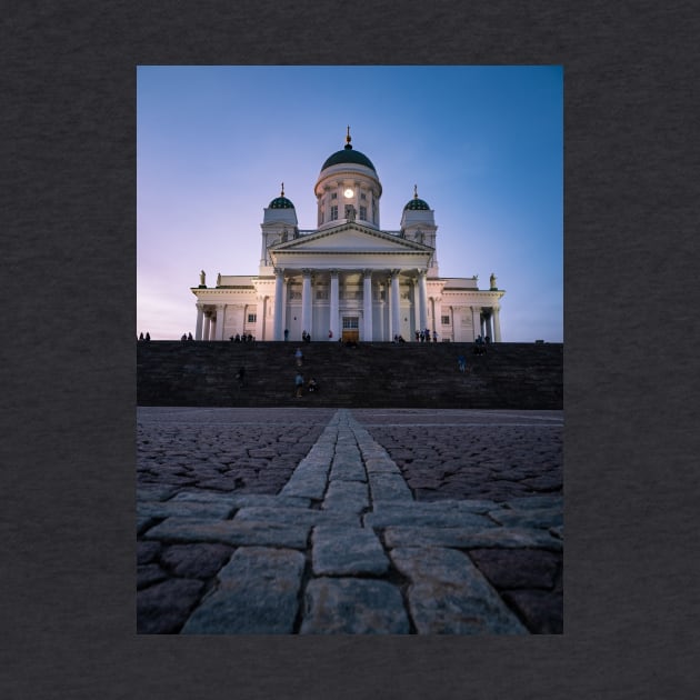 Helsinki Cathedral Evening by LukeDavidPhoto